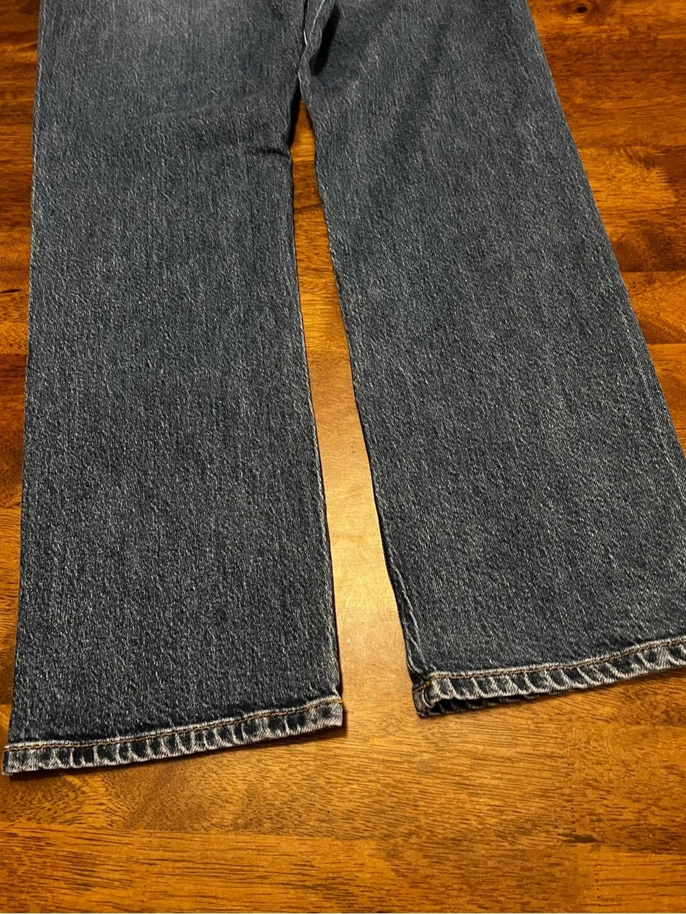 AYR The Lala Jeans Straight Leg True Story Medium Wash Womens 29S Minimalist